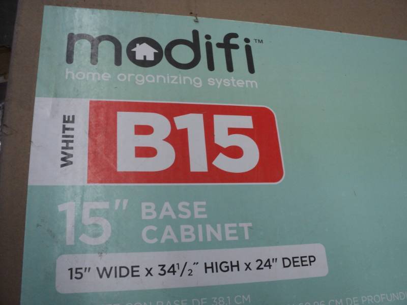Modifi 15 White Base Cabinet...