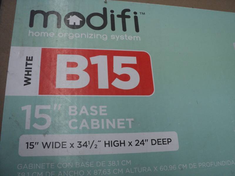 Modifi 15 White Base Cabinet...