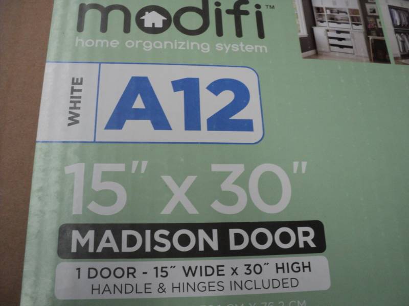 Modifi 15 x 30 White Madison Door...