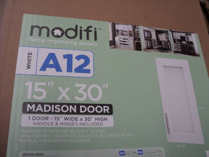 Modifi 15 x 30 White Madison Door...