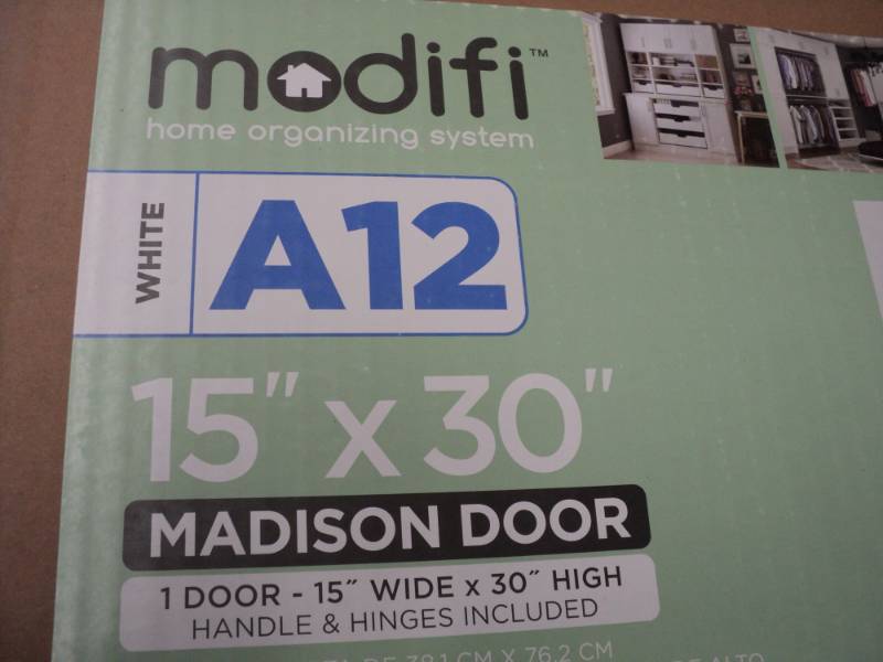 Modifi 15 x 30 White Madison Door...