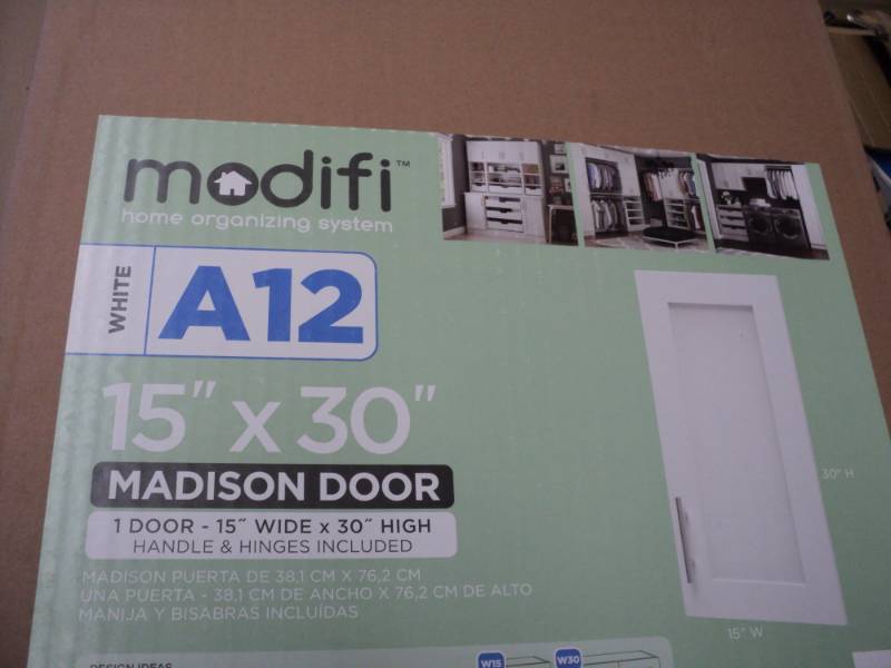 Modifi 15 x 30 White Madison Door...