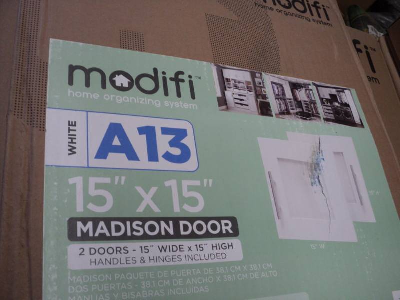 Modifi White 15 x 15 Madison Door...