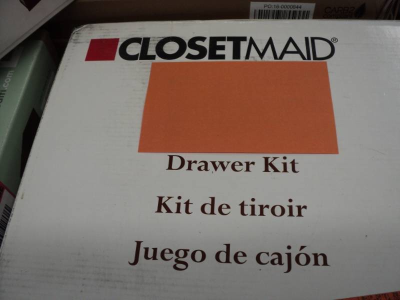 Set of 2 Closet Maid Dark Cherry dr...