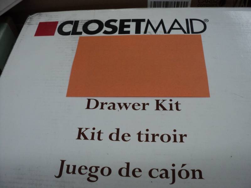 Set of 2 Closet Maid Dark Cherry dr...