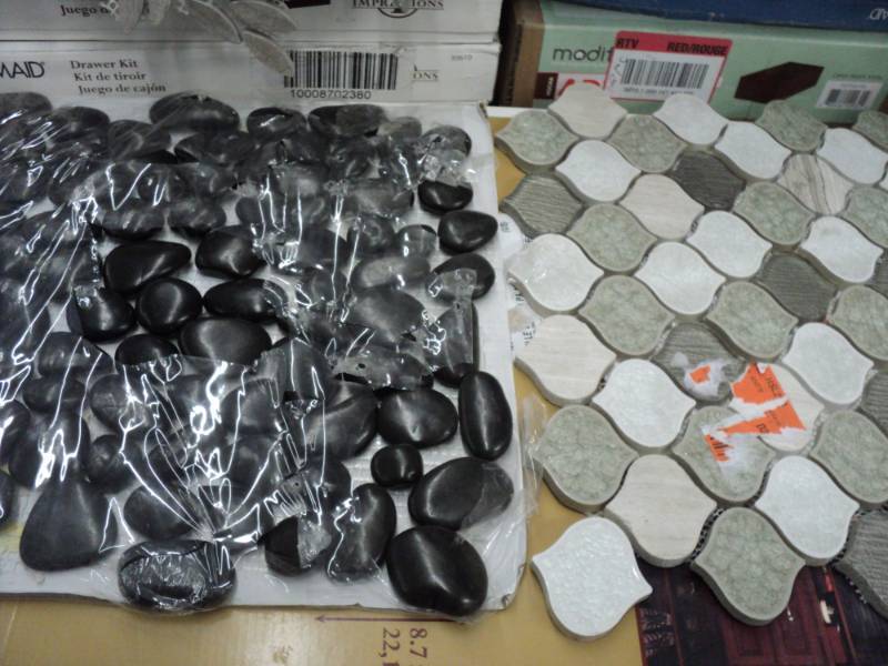 10- 12 Square tile all different ...