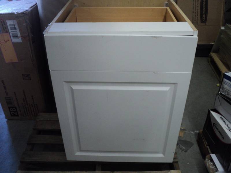 White Cabinet needs top 24 x 35 x...