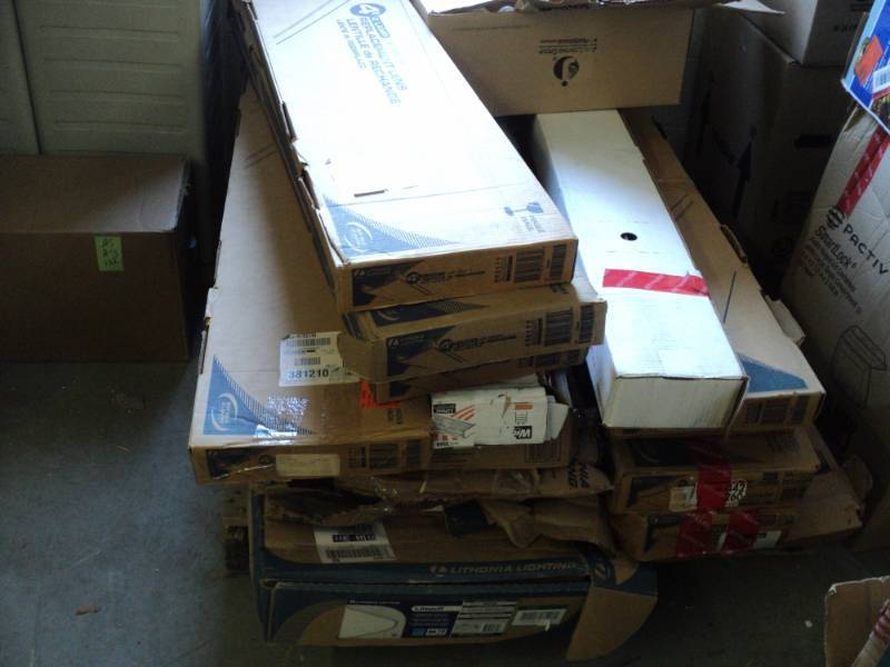Pallet of Lighting there will be d...