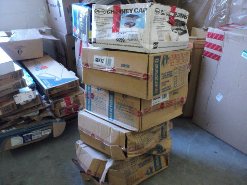 Lot of 5 Chimney Caps...