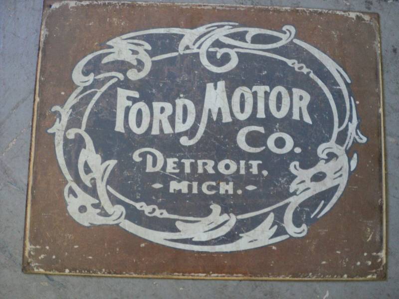 Ford 16 x 12 Metal Sign...