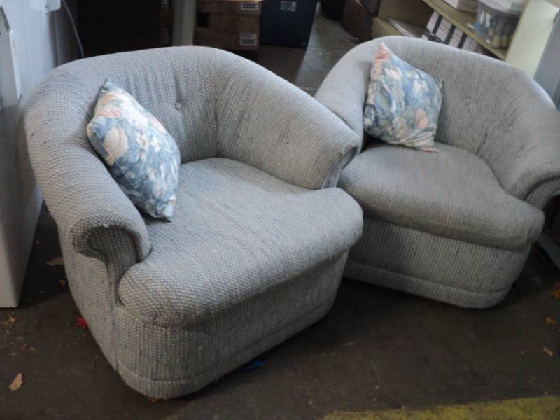 2 Swivel Chairs...
