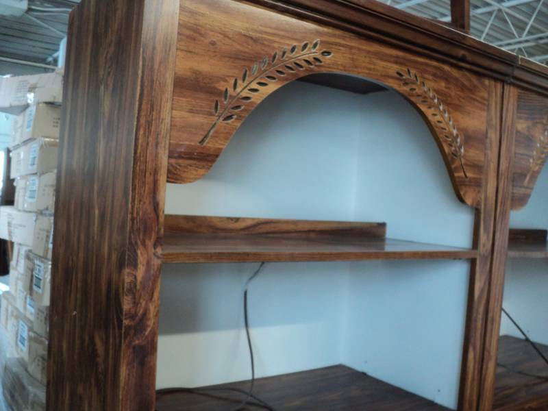 Wood Bookcase 5 Shelves 32 x17 x7...