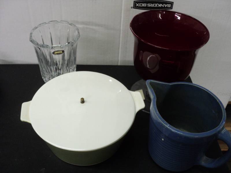 4 pieces Crystal vintage...
