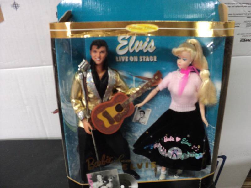 Elvis and Barbie...