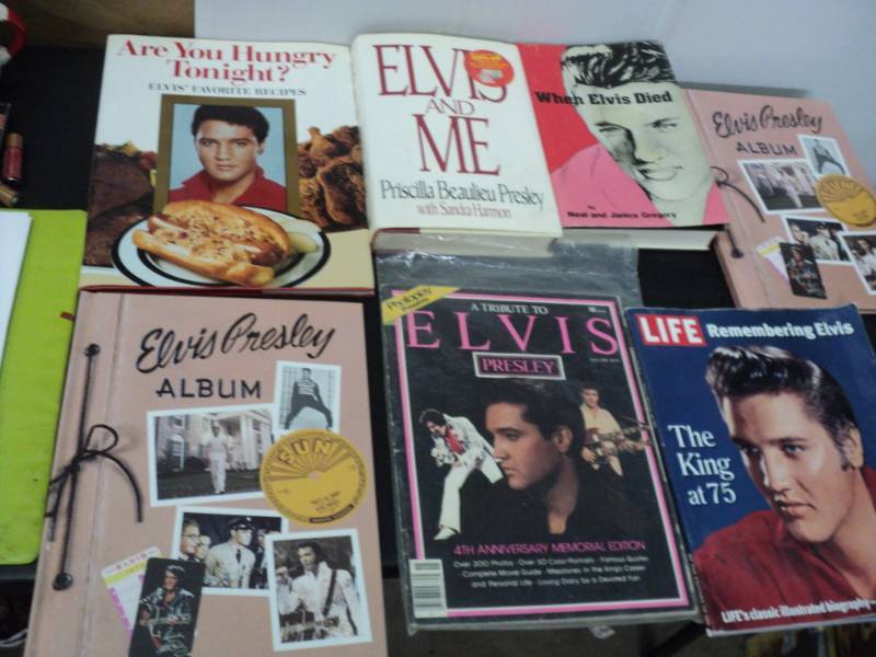 Elvis books...