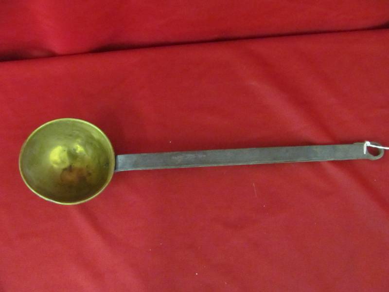 lot 12 image: vintage ladle