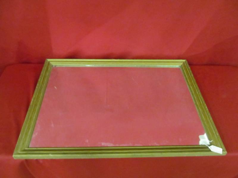lot 59 image: vintage mirror