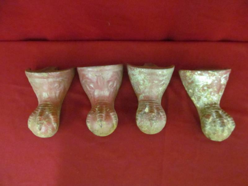 lot 112 image: cast iron claw feet