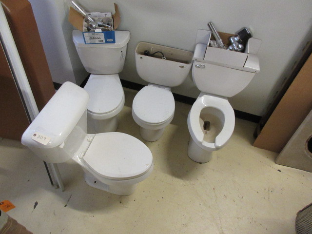 TOILET FIXTURES AND PARTS