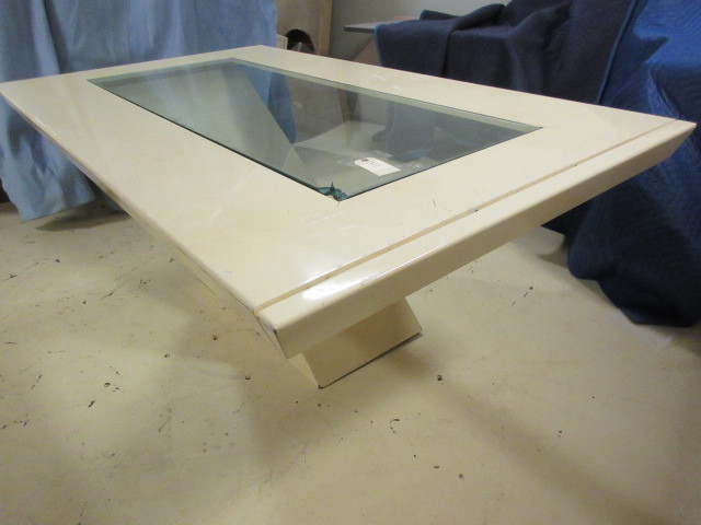 GLASS TOP TABLE