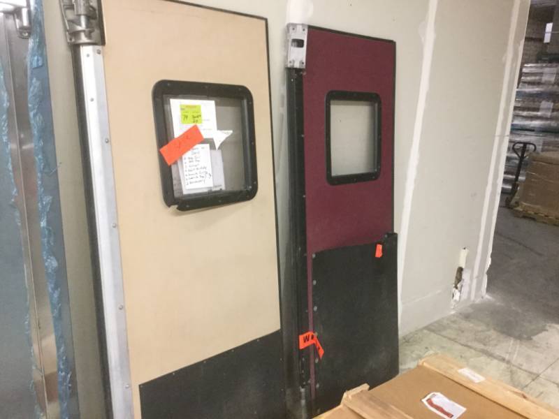 lot 74 image: Double Acting Doors