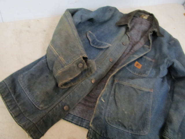 lot 43 image: Vintage 1970s WRANGLER Big Ben Denim Blanket-Lined Mens Jacket
