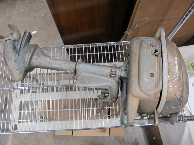 lot 47 image: Vintage EVINRUDE Outboard Motor