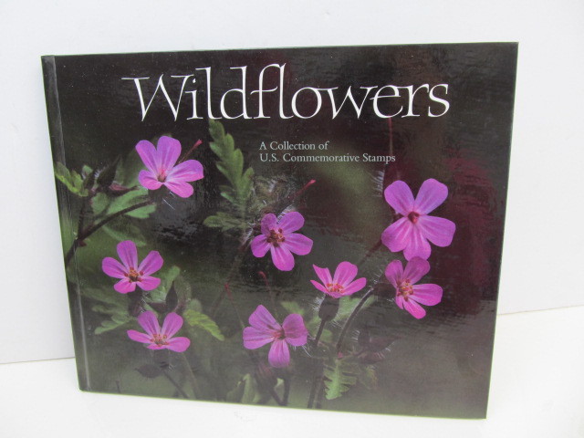 lot 89 image: Wildflower 50 Stamp Mint Sheet wBook