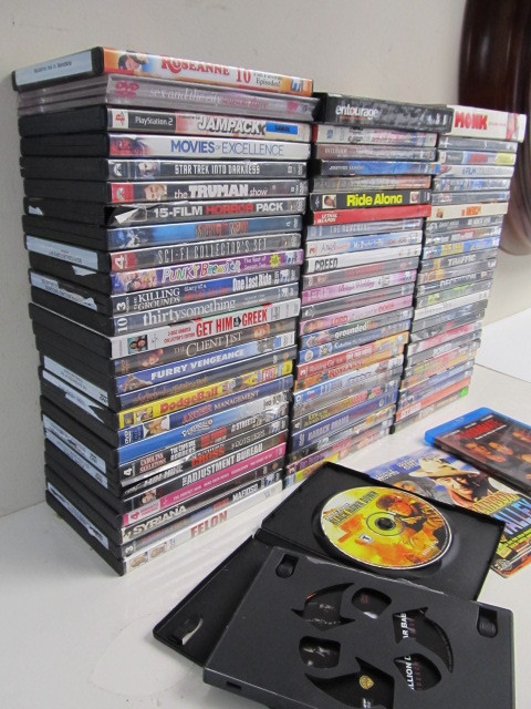 lot 94 image: Approx 75 DVDs