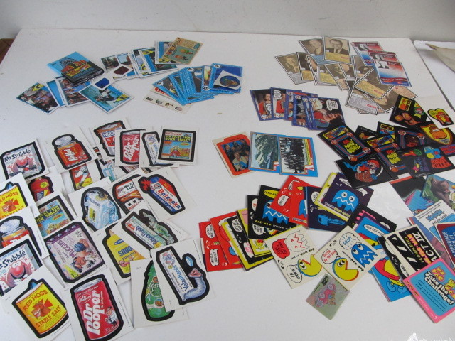 lot 159 image: Lot of Vintage NON SPORTS Cards Stickers etc