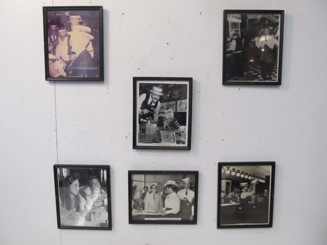 lot 130 image: Orig FARRELLS Ice Cream Parlor Black & White Framed Photos