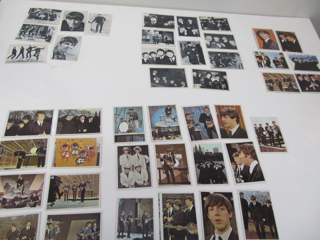 lot 3 image: Collection of Original Vintage BEATTLES Trading Cards