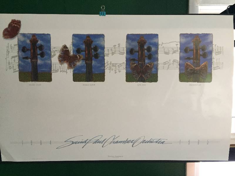 lot 348 image: Qty 100 SAINT PAUL CHAMBER ORCHESTRA Glossy Printss by Robert Olson