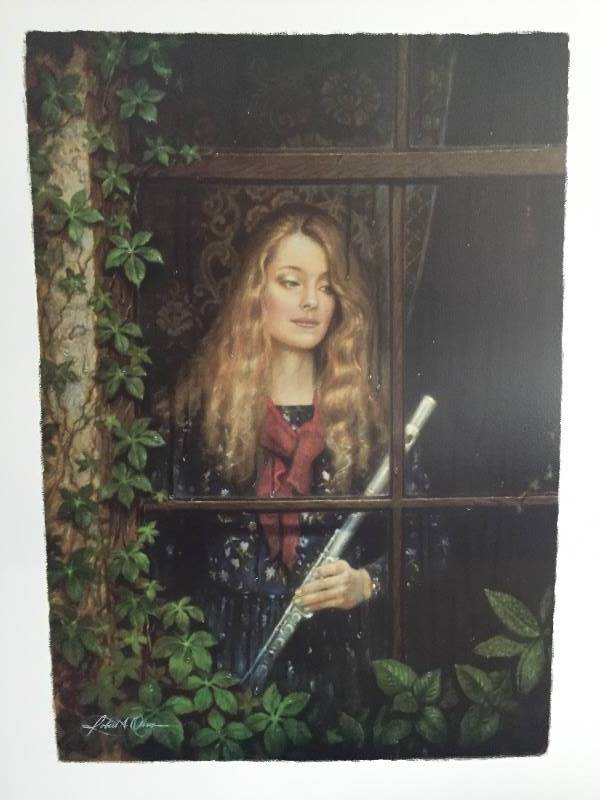 lot 346 image: Qty 100 A MORNING RAIN Prints by Robert Olson