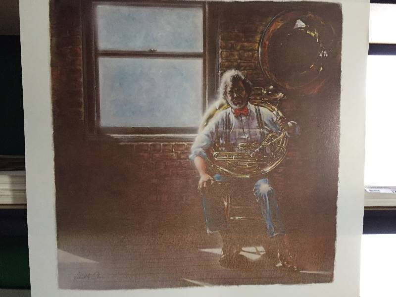 lot 350 image: Qty 45 SOUSAPHONE Prints by Robert Olson