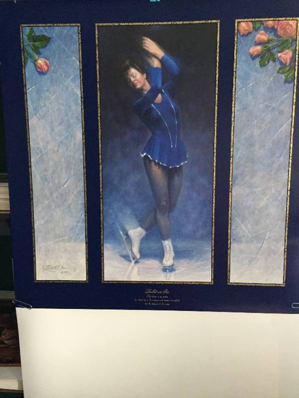 lot 355 image: Qty 15 BALLET ON ICE Prints by Robert Olson