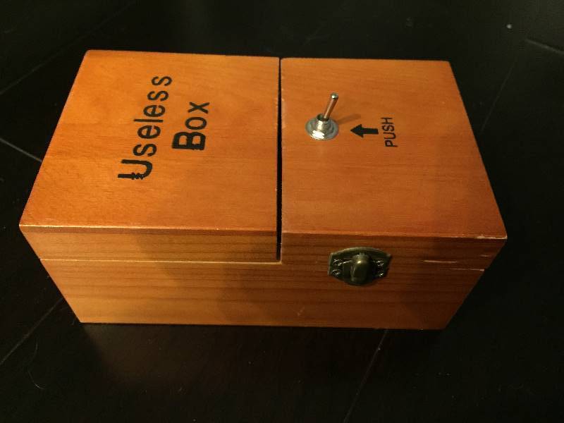 lot 391 image: Useless Box - Prank