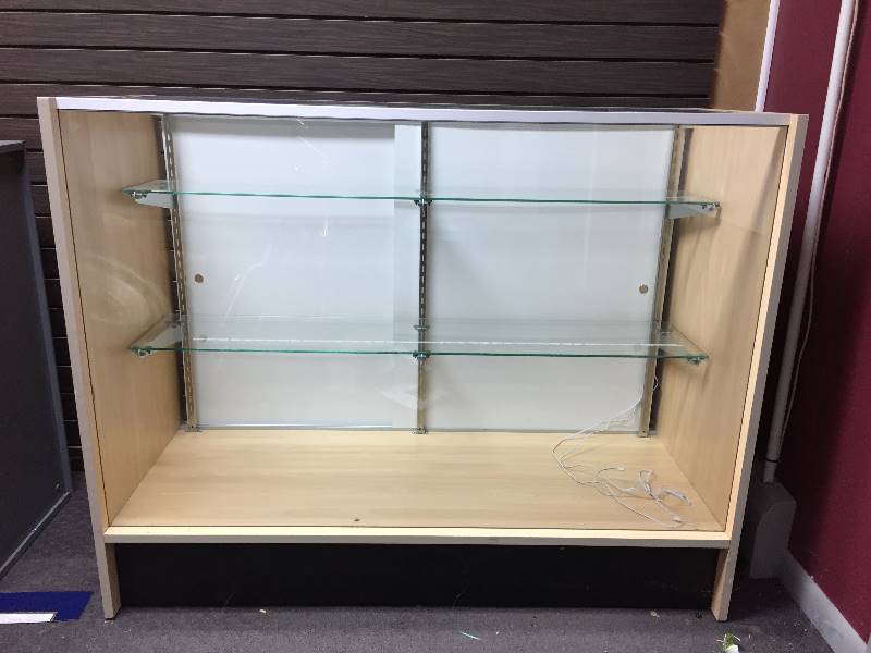 Gl Display Case Sliding Back Doors Business Moving Gl Display Case Sliding Back Doors