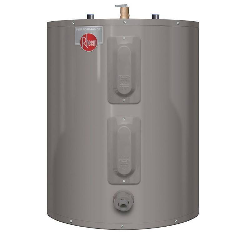 lot 158 image: Rheem Performance 38 Gal. Short 6 Year 38003800-Watt Elements Electric Tank Water Heater, XE38S06ST38U1