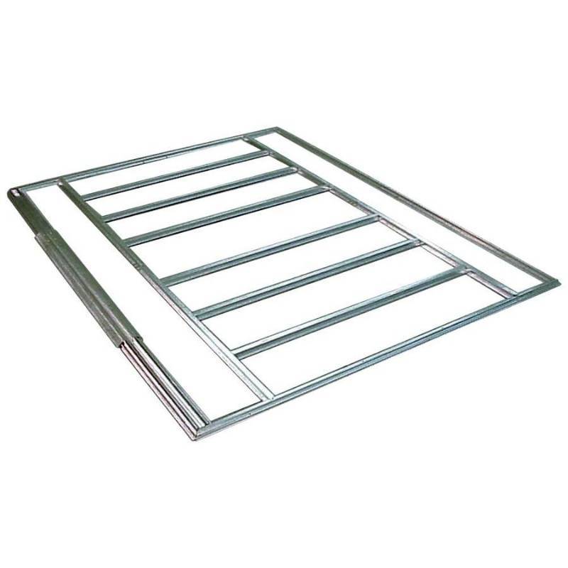 lot 131 image: Arrow 9.85-ft x 6.06-ft Metal Storage Shed Floor Kit FB109.