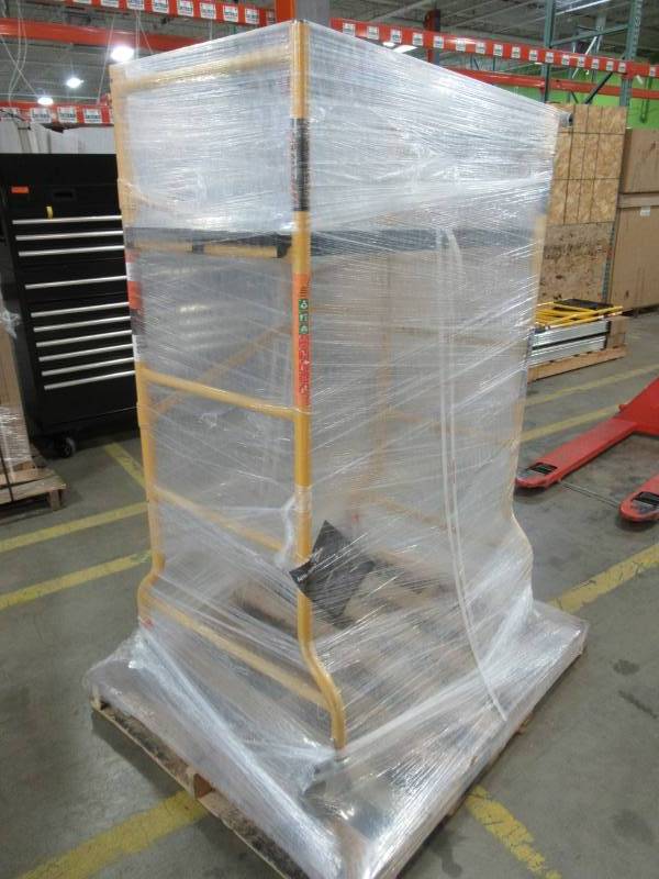 lot 4 image: MetalTech Job Site Series 5 ft. x 4 ft. x 2-12 ft. Scaffold 900 lbs. Load Capacity, I-IMIS