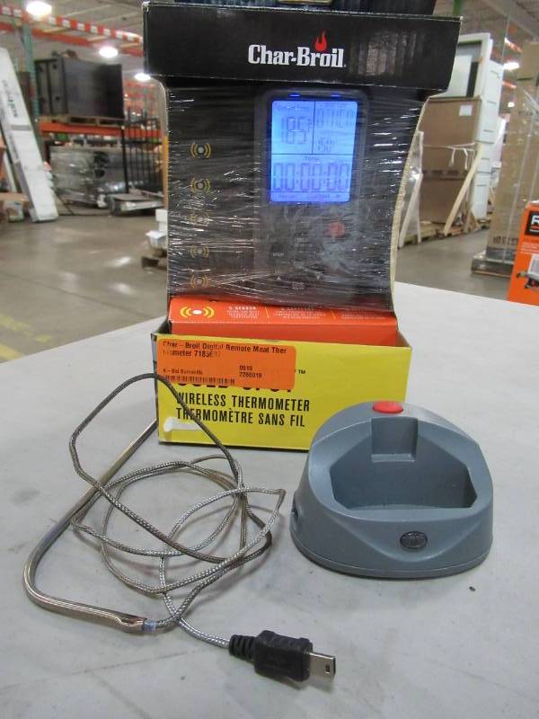 lot 168 image: Char-Broil Digital Remote Meat Thermometer 7185637