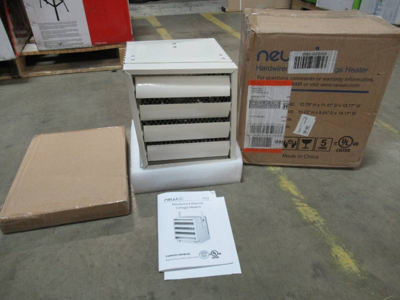 lot 184 image: NewAir 17,060 BTU 5000-Watt Electric Garage Heater, G73