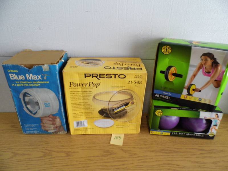 lot 103 image: Power Pop - Blue Max Light - Exercise Items