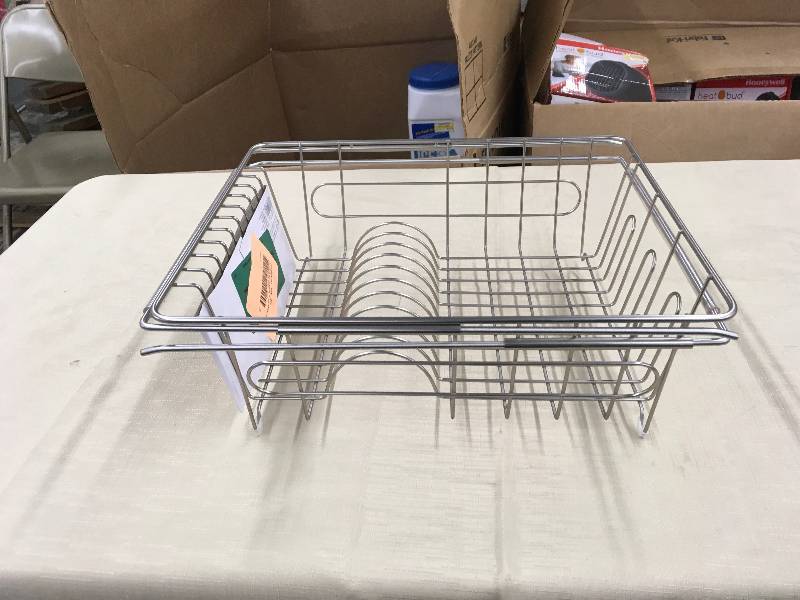 lot 215 image: Dish Drying Rack ,Retail 9.99