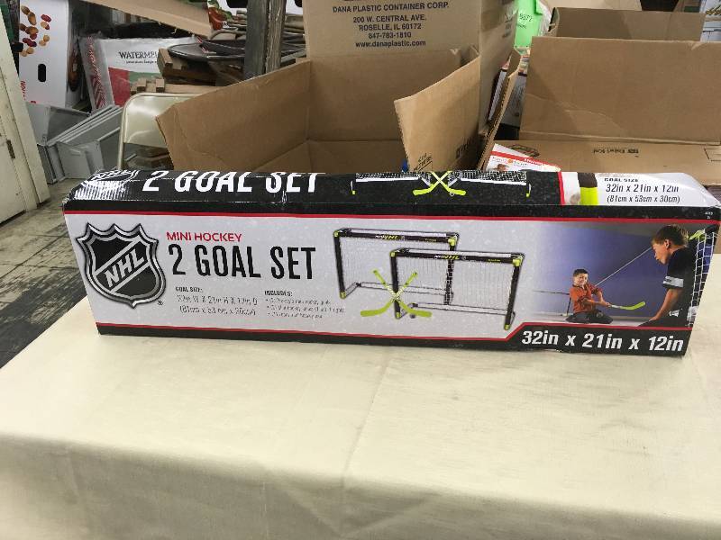 lot 217 image: NHL 2 Goal Set, Retail $29.99