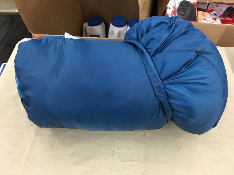 lot 232 image: Kids 50 Degree Sleeping Bag Embark, Retail $19.99