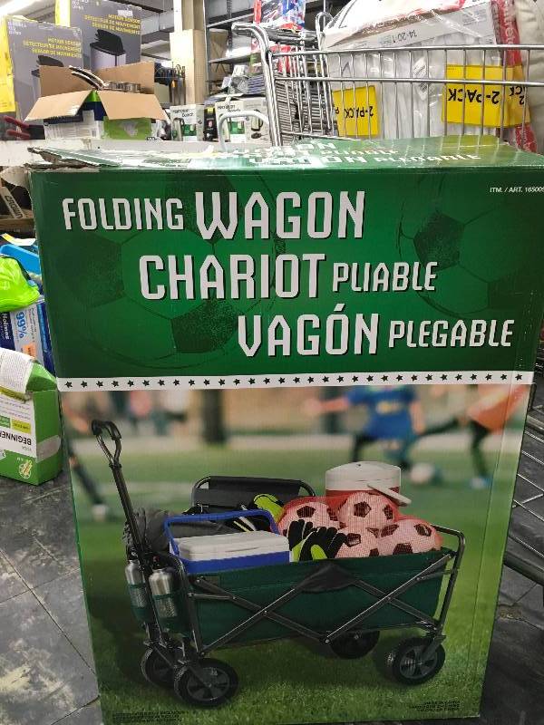 lot 233 image: Tofasco Folding Wagon, Retail $49.99