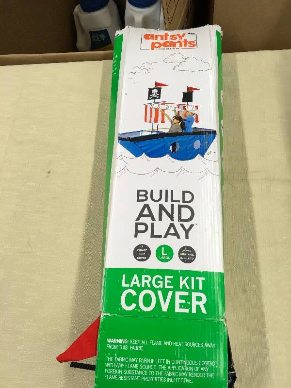 lot 239 image: Ansty Pants Build And Play Large Kit Cover, Retail $22.99