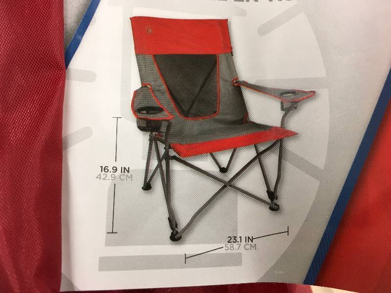 lot 256 image: Coleman Sling Chair, Retail $29.99